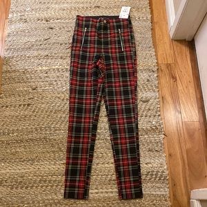 This is a cute NEW plaid Zara pants great for kids from about 7-10